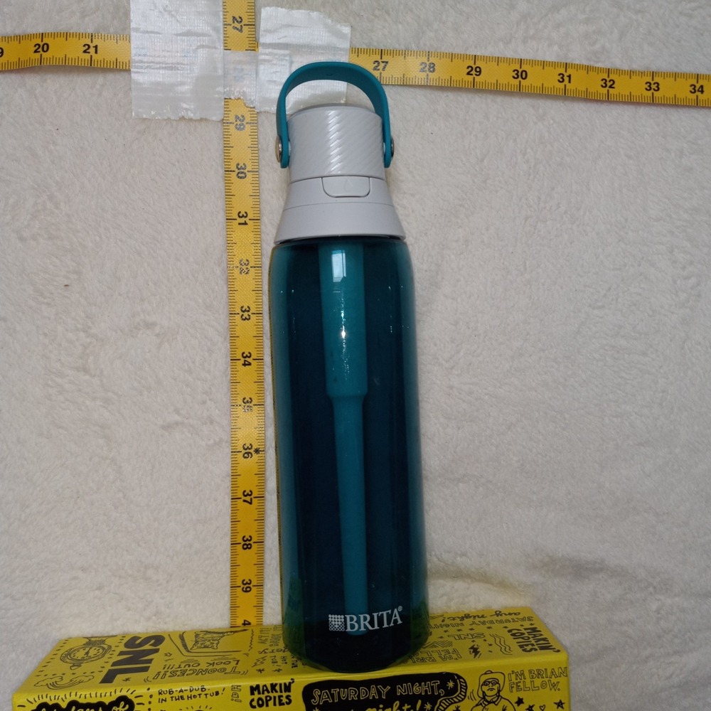 20oz Brita Blue ish plastic Water Bottle With Filter